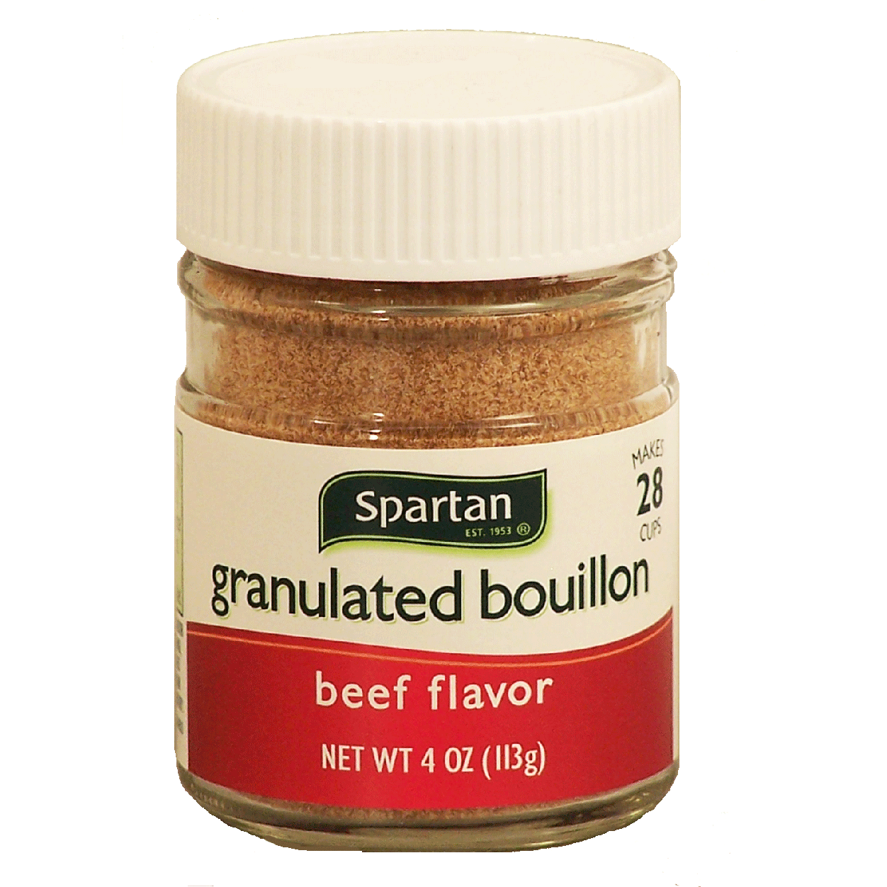 Spartan beef granulated bouillon 4oz Bouillon, Base Canned, Jar