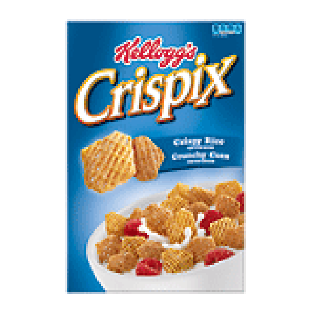Kelloggs Crispix Cereal Corn And Rice 12oz Cereal Dry Breakfast