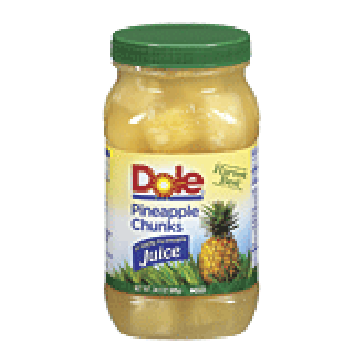 Dole Plastic Jars Pineapple Chunks In Light Syrup 24.5oz - Fruit ...