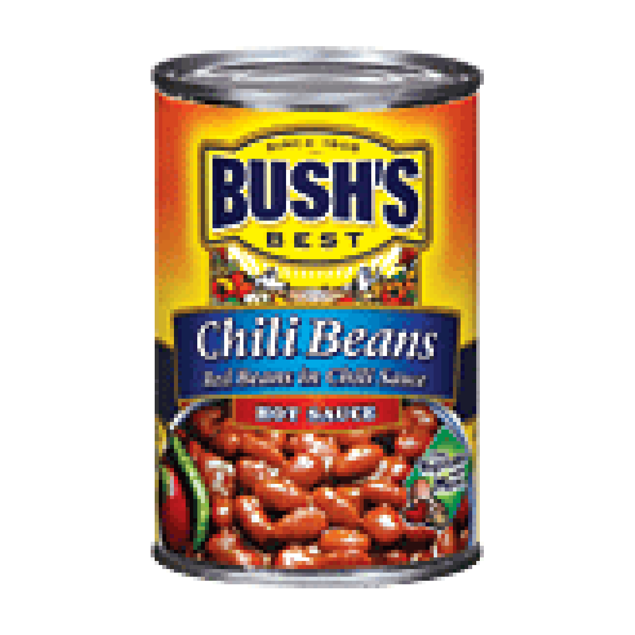 Bush's Best Chili Beans Red Beans In Chili Sauce Hot 16oz