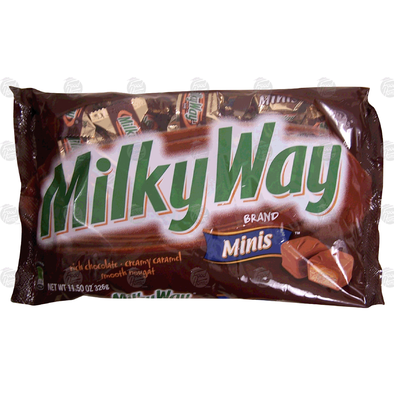 Milky Way(r) Minis rich chocolate, creamy caramel, smooth nougat 11.5oz ...
