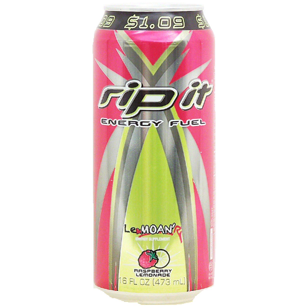 Rip It Le Moan Rl Raspberry Lemonade Flavored Energy Fuel Carbo16fl Oz Energy Beverage Shop By Aisle