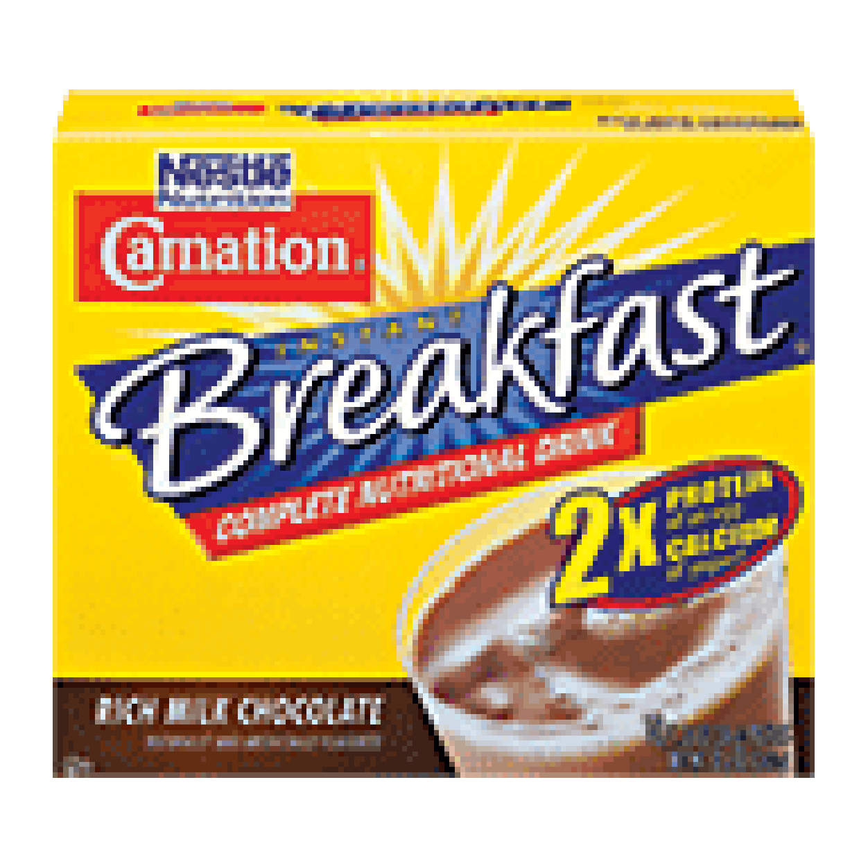 Carnation Instant Breakfast Complete Nutritional Drink Rich Milk C10ct