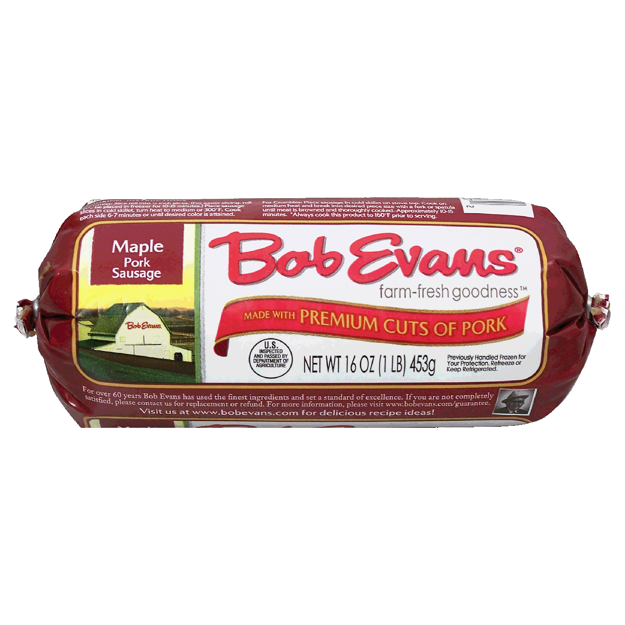 Bob Evans Maple Pork Sausage 16oz