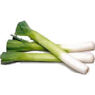 leeks bunch by pound