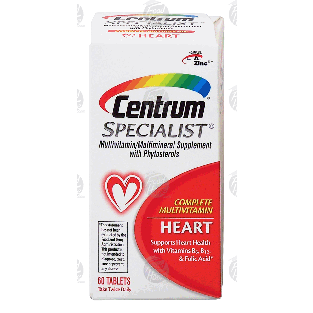 Centrum Specialist multivitamin/multimineral supplement with phyto 60ct
