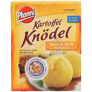 kartoffel knodel, halb & halb der klassiker