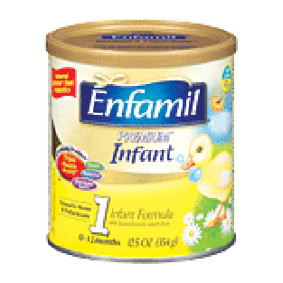 Enfamil Premium infant formula, lipil, milk-based powder with ir 12.5oz