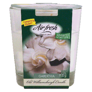 scented candle, gardenia