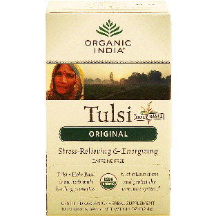 Organic India Tulsi original holy basil stress-relieving & energ1.14oz
