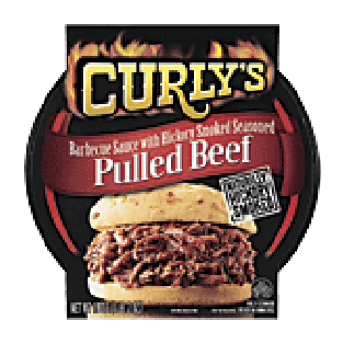 pulled beef barbecue sauce with hickory smoked seasoned beef