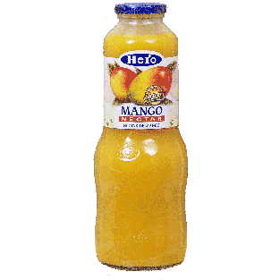 mango nectar, fresh squeezed, all natural, not from concentrate, contains 35% juice