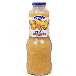 pear nectar, fresh squeezed, all natural, not from concentrate, contains 50% juice