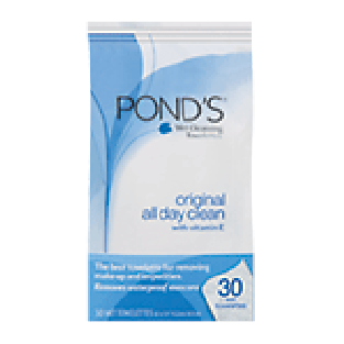 Pond's Clean Sweep Cleansing & Make-up Remover Towelettes 30ct