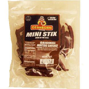 Dearborn Mini Stix original hunters sausage 8oz
