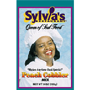 Sylvia's Queen Of Soul Food peach cobbler mix 9oz