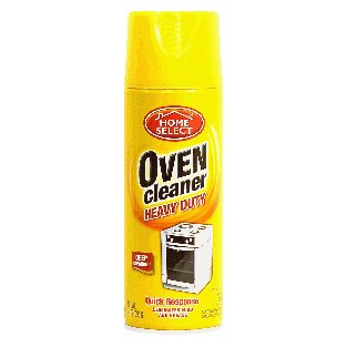 Home Select Oven Cleaner heavy duty quick response oven cleaner 14oz