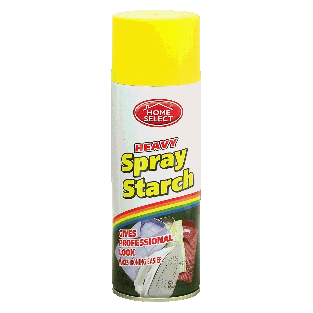 Home Select  heavy spray starch  14oz