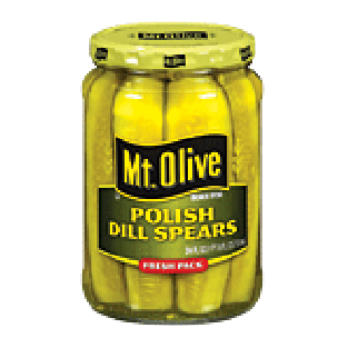 Mt. Olive Fresh Pack Polish Dill Spears 24oz