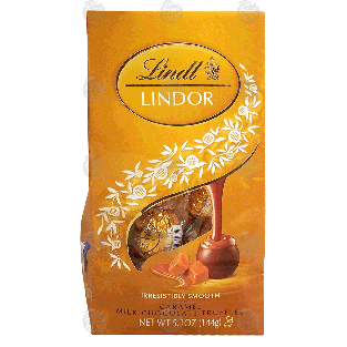 Lindt Lindor caramel milk chocolate truffles 5.1-oz