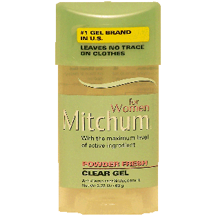 powder fresh clear gel anti-perspirant & deodorant for women