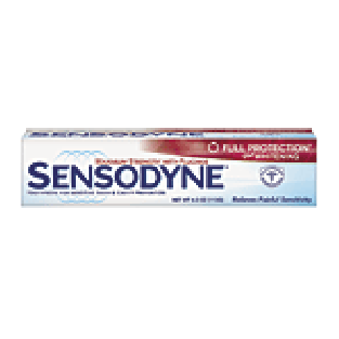 Sensodyne Toothpaste Full Protection Plus Whitening w/Fluoride 4oz