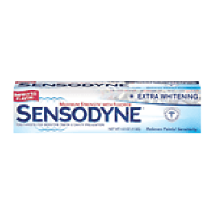 Sensodyne Toothpaste Extra Whitening w/Fluoride 4oz