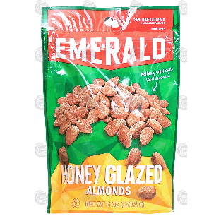 Emerald  honey glazed almonds 6-oz