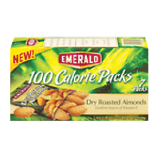 Emerald 100 Calorie Packs dry roasted almonds, 7-packs 4.34oz