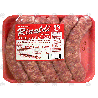 Rinaldi  polish brand sausage, 5-count 20oz