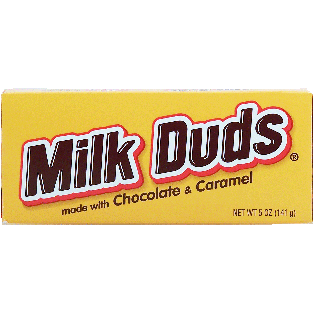 Milk Duds  candy made with chocolate & caramel 5oz