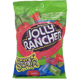 Jolly Rancher  fruit n' sour flavor hard candy  6.5oz