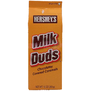 Milk Duds  milk chocolate covered caramels  10oz