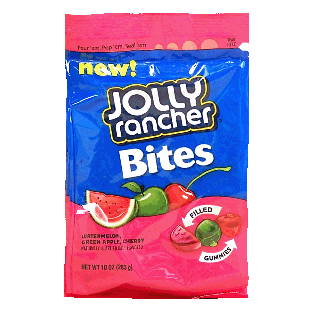 Jolly Rancher Bites watermelon, green apple, cherry flavored gummi 10oz