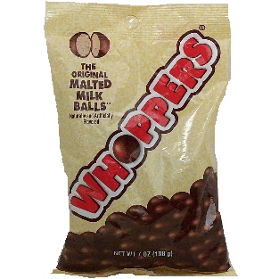 Hershey's Whoppers whoppers, the original malted milk balls candy 7oz