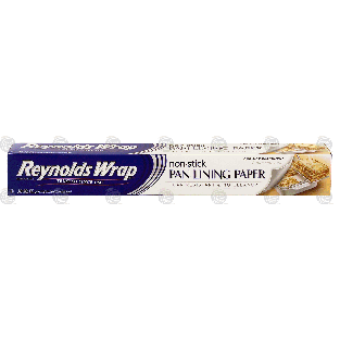 Reynolds Wrap  non-stick pan lining paper, one side parchment o 30sq ft