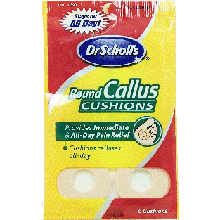 Dr Scholl's  round callus cushions  6ct