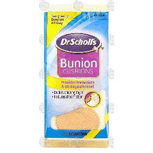 Dr Scholl's  bunion cushions  6ct