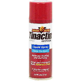 Tinactin Antifungal liquid spray, cures and prevents most athlete5.3oz