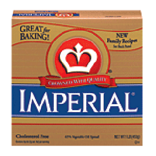 Imperial Spread 53% vegetable oil spread, 4 sticks 1lb