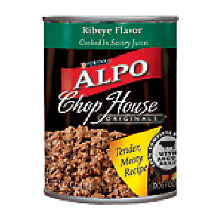 ALPO Dog Food Chop House Originals Ribeye Flavor 13.2oz