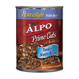 ALPO Wet Dog Food Prime Cuts In Gravy w/Beef 13.2oz