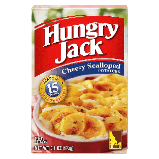 Hungry Jack  cheesy scalloped potatoes 6.1oz