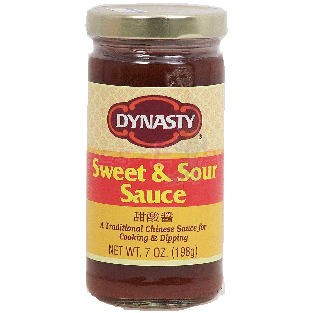 Dynasty  sweet sour sauce; a traditional chinese sauce for cooking 7oz