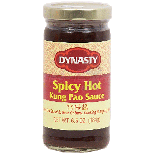 Dynasty  spicy hot kung pao sauce; spicy hot sweet & sour chinese6.5oz