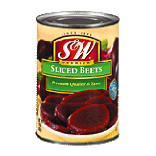 S&W Beets Sliced  15oz