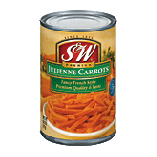S&W Carrots Julienne Fancy French Style  14.5oz