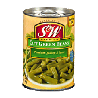 S&W Green Beans Cut  14.5oz
