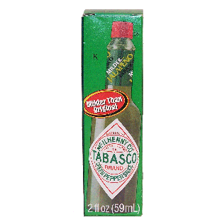 TABASCO (R) Brand  tabasco green pepper, milder than original 2fl oz
