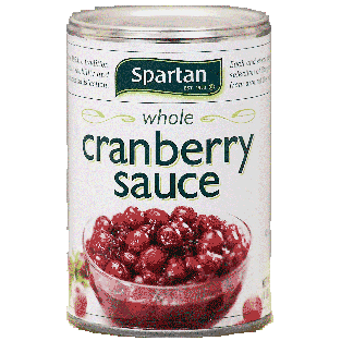 Spartan  whole cranberry sauce 16oz